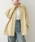 【センスオブプレイス/SENSE OF PLACE by URBAN RESEARCH】のラスタースキンジャケット 人気、トレンドファッション・服の通販 founy(ファニー) ファッション Fashion レディースファッション Fashion for Women アウター Coat / Outerwear Collection レディースジャケット・軽アウター Jackets 2025年 2025 2025春夏・S/S Spring/Summer 2025 SS25 おすすめ Recommended / Our Picks スウェット / スエット Sweatshirt, Sweatwear スタンド Stand Collar, Upright Stand デニム Denim, Jeans Material トレンド Trend, Trending Now ヴィンテージ Vintage Style 夏 Summer S/S・春夏 SS, Spring/Summer, Warm Season 秋 Autumn thumbnail BEIGE|ID: prp329100004736241 ipo3291000000034286948