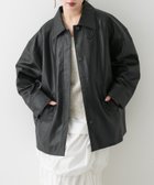 【センスオブプレイス/SENSE OF PLACE by URBAN RESEARCH】のラスタースキンジャケット 人気、トレンドファッション・服の通販 founy(ファニー) ファッション Fashion レディースファッション Fashion for Women アウター Coat / Outerwear Collection レディースジャケット・軽アウター Jackets 2025年 2025 2025春夏・S/S Spring/Summer 2025 SS25 おすすめ Recommended / Our Picks スウェット / スエット Sweatshirt, Sweatwear スタンド Stand Collar, Upright Stand デニム Denim, Jeans Material トレンド Trend, Trending Now ヴィンテージ Vintage Style 夏 Summer S/S・春夏 SS, Spring/Summer, Warm Season 秋 Autumn thumbnail BLACK|ID: prp329100004736241 ipo3291000000034286952
