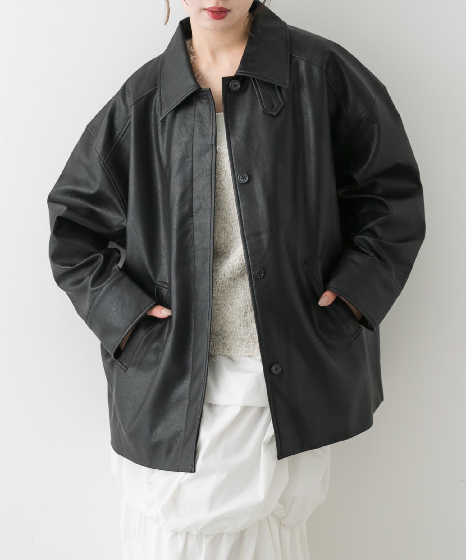 【センスオブプレイス/SENSE OF PLACE by URBAN RESEARCH】のラスタースキンジャケット インテリア・キッズ・メンズ・レディースファッション・服の通販 founy(ファニー) 　ファッション　Fashion　レディースファッション　Fashion for Women　アウター　Coat / Outerwear Collection　レディースジャケット・軽アウター　Jackets　2025年　2025　2025春夏・S/S　Spring/Summer 2025 SS25　おすすめ　Recommended / Our Picks　スウェット / スエット　Sweatshirt, Sweatwear　スタンド　Stand Collar, Upright Stand　デニム　Denim, Jeans Material　トレンド　Trend, Trending Now　ヴィンテージ　Vintage Style　夏　Summer　S/S・春夏　SS, Spring/Summer, Warm Season　秋　Autumn　BLACK|ID: prp329100004736241 ipo3291000000034286952