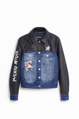 【デシグアル/Desigual】のミッキーマウス ハイブリッドデニムジャケット ディズニー 人気、トレンドファッション・服の通販 founy(ファニー) ファッション Fashion レディースファッション Fashion for Women アウター Coat / Outerwear Collection レディースジャケット・軽アウター Jackets デニムジャケット / カジュアルアウター Denim Jackets カラフル Colorful Design ガーリー Girly, Feminine Style グラフィック Graphic, Graphic Design コラボ Collaboration, Collab コレクション Collection, Seasonal Line シンプル Simple, Minimal ジャケット Jacket, Outerwear スリーブ Sleeve, Long Sleeve / Short Sleeve デニム Denim, Jeans Material パターン Pattern, Design Print フェイクレザー Faux Leather, PU Leather プリント Print, Printed Pattern ミックス Mix, Mixed Style おすすめ Recommended / Our Picks |ID:prp329100004736257