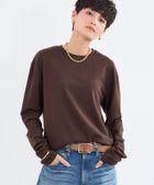 【バンヤードストーム/BARNYARDSTORM】の裏起毛マシュマロT / マシンウォッシャブル 人気、トレンドファッション・服の通販 founy(ファニー) ファッション Fashion レディースファッション Fashion for Women おすすめ Recommended / Our Picks インナー Innerwear スウェット / スエット Sweatshirt, Sweatwear A/W・秋冬 Autumn/Winter thumbnail ブラウン|ID: prp329100004736260 ipo3291000000034923150