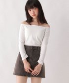 【ヘザー/Heather】のカップ付きオフショルTEE 人気、トレンドファッション・服の通販 founy(ファニー) ファッション Fashion レディースファッション Fashion for Women おすすめ Recommended / Our Picks インナー Innerwear コンパクト Compact, Small Size ジャケット Jacket, Outerwear バランス Balance, Style Balance ベーシック Basic, Essential thumbnail オフホワイト|ID: prp329100004736328 ipo3291000000034386397