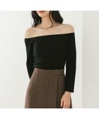 【ヘザー/Heather】のカップ付きオフショルTEE 人気、トレンドファッション・服の通販 founy(ファニー) ファッション Fashion レディースファッション Fashion for Women おすすめ Recommended / Our Picks インナー Innerwear コンパクト Compact, Small Size ジャケット Jacket, Outerwear バランス Balance, Style Balance ベーシック Basic, Essential thumbnail ブラック|ID: prp329100004736328 ipo3291000000034386398