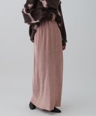 【レプシィム ローリーズファーム/LEPSIM LOWRYS FARM】の《セルフカット可能》ベロアプリーツスカート ピンク23|ID: prp329100004736369 ipo3291000000035176547