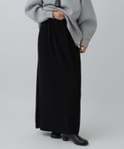 【レプシィム ローリーズファーム/LEPSIM LOWRYS FARM】の《セルフカット可能》ベロアプリーツスカート ブラック09|ID: prp329100004736369 ipo3291000000035176551