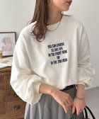 【ディスコート/Discoat】の【WEB限定】刺繍ロゴショートスウェット ホワイト|ID: prp329100004736422 ipo3291000000034213761