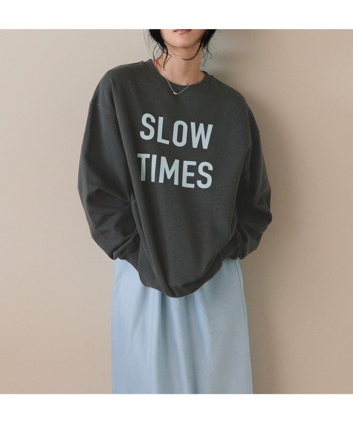 【ローリーズファーム/LOWRYS FARM】のUSAロゴウラケプルオーバー インテリア・キッズ・メンズ・レディースファッション・服の通販 founy(ファニー) https://founy.com/ ファッション Fashion レディースファッション Fashion for Women トップス・カットソー Cut & Sew Tops カジュアルプルオーバー・ニットトップス Pullovers & Knit Tops / Casual Pullovers プリント Print, Printed Pattern ラバー Rubber, Rubber Sole 今季 This Season, Current Season 定番 Standard, Basic Item A/W・秋冬 Autumn/Winter |ID: prp329100004736445 ipo3291000000034668464