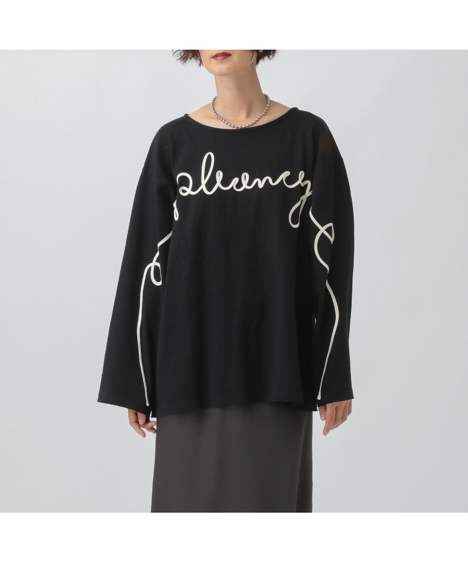 【レプシィム ローリーズファーム/LEPSIM LOWRYS FARM】のニュアンスコードプルオーバー インテリア・キッズ・メンズ・レディースファッション・服の通販 founy(ファニー) ファッション Fashion レディースファッション Fashion for Women トップス・カットソー Cut & Sew Tops カジュアルプルオーバー・ニットトップス Pullovers & Knit Tops / Casual Pullovers おすすめ Recommended / Our Picks スニーカー Sneakers, Trainers デニム Denim, Jeans Material ブラック09|ID: prp329100004736449 ipo3291000000034856133