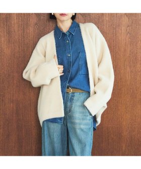 【ドゥ アルシーヴ/Doux archives】のダブルフェイスシャギーカーデ 人気、トレンドファッション・服の通販 founy(ファニー) ファッション Fashion レディースファッション Fashion for Women インナー Innerwear シンプル Simple, Minimal |ID:prp329100004736513