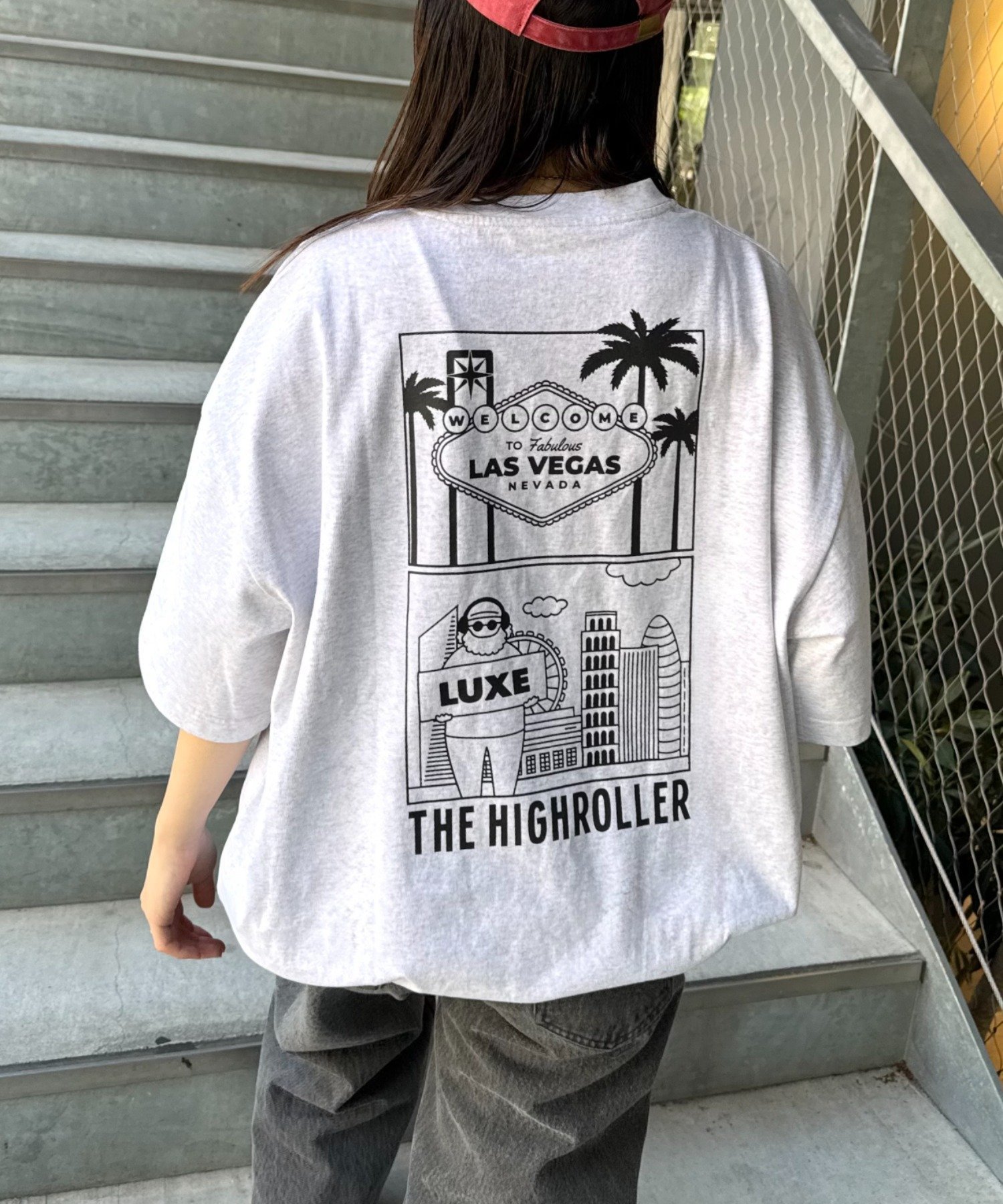 【チャオパニックティピー/CIAOPANIC TYPY】の【ojisan】ユニセックスワンポイントサガラ刺繍半袖Tee インテリア・キッズ・メンズ・レディースファッション・服の通販 founy(ファニー)  ファッション Fashion レディースファッション Fashion for Women トップス・カットソー Cut & Sew Tops カーゴパンツ Cargo Pants, Utility Pants スラックス Slacks, Dress Pants デニム Denim, Jeans Material トレンド Trend, Trending Now プリント Print, Printed Pattern 半袖 Short Sleeve, Half Sleeve ワイド Wide, Wide Fit おすすめ Recommended / Our Picks グレー|ID: prp329100004736521 ipo3291000000034360938