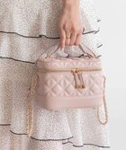 【ランダ/RANDA】のキルティング2WAYバニティバッグ L.PINK|ID: prp329100004736525 ipo3291000000034214360