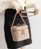 【ランダ/RANDA】のキルティング2WAYバニティバッグ BEIGE|ID: prp329100004736525 ipo3291000000034214364