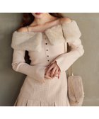 【ナイスクラップ/NICE CLAUP】の【REVIVAL】ビジューファーニット 人気、トレンドファッション・服の通販 founy(ファニー) ファッション Fashion レディースファッション Fashion for Women トップス・カットソー Cut & Sew Tops ニット Knit Tops & Sweaters アクセサリー Fashion Accessories ビジュー Bijou, Jewel-like Accent フィット Fit, Slim Fit フェイクファー Faux Fur, Imitation Fur ボトム Bottoms, Lower Wear リブニット Rib Knit, Ribbed Knit ロング Long, Long-Length おすすめ Recommended / Our Picks 2025年 2025 2025-2026秋冬・A/W Autumn/Winter 2025–26 AW25–26 thumbnail アイボリー|ID: prp329100004736548 ipo3291000000034580855