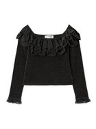 【リリーブラウン/Lily Brown】のモールフリルニットトップス CGRY[007]|ID: prp329100004736557 ipo3291000000034532142