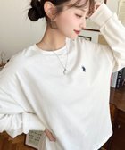 【モーメントプラス/moment+ / MEN】のU.S.POLO ASSN ワンポイント刺繍ロンT オフホワイト|ID: prp329100004736565 ipo3291000000034298723