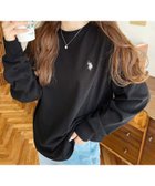 【モーメントプラス/moment+ / MEN】のU.S.POLO ASSN ワンポイント刺繍ロンT ブラック|ID: prp329100004736565 ipo3291000000034298725
