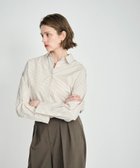 【ノーク/N.O.R.C】のコンフォータブルシャツ 人気、トレンドファッション・服の通販 founy(ファニー) ファッション Fashion レディースファッション Fashion for Women トップス・カットソー Cut & Sew Tops シャツ・ブラウス・オフィスカジュアル Elegant Blouses & Button-Ups おすすめ Recommended / Our Picks インナー Innerwear ショルダー Shoulder, Shoulder Strap ジャケット Jacket, Outerwear ストライプ Stripe, Striped Pattern ドロップ Drop Shoulder, Dropped Style 今季 This Season, Current Season thumbnail ベージュストライプ|ID: prp329100004736575 ipo3291000000034214682