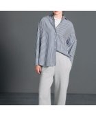 【ノーク/N.O.R.C】のコンフォータブルシャツ 人気、トレンドファッション・服の通販 founy(ファニー) ファッション Fashion レディースファッション Fashion for Women トップス・カットソー Cut & Sew Tops シャツ・ブラウス・オフィスカジュアル Elegant Blouses & Button-Ups おすすめ Recommended / Our Picks インナー Innerwear ショルダー Shoulder, Shoulder Strap ジャケット Jacket, Outerwear ストライプ Stripe, Striped Pattern ドロップ Drop Shoulder, Dropped Style 今季 This Season, Current Season thumbnail ネイビーストライプ|ID: prp329100004736575 ipo3291000000034214687