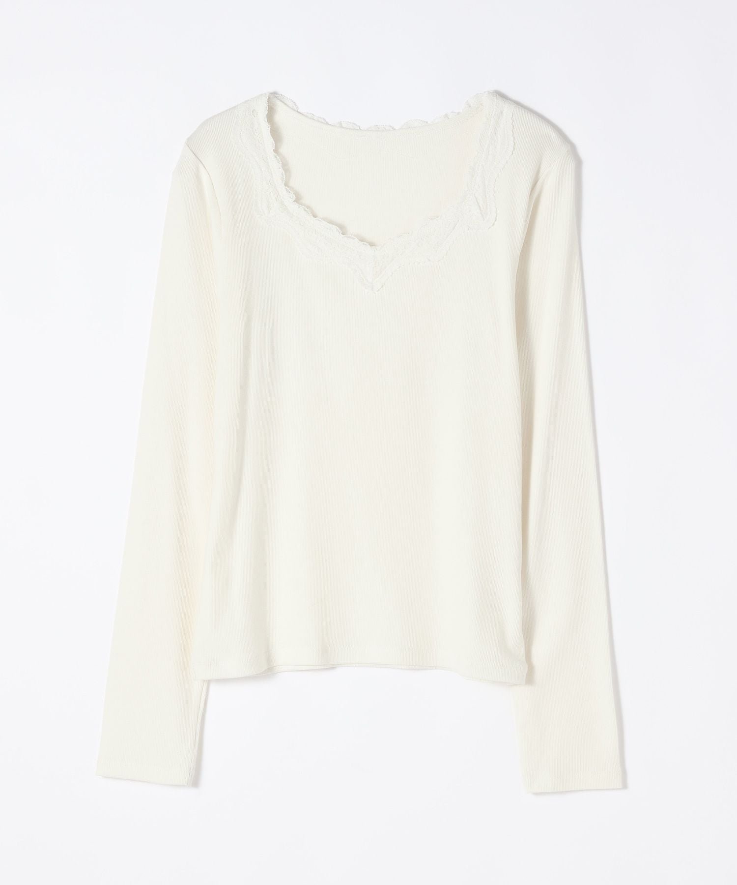 【ジーナシス/JEANASiS】のレーストリムテレコLS TEE 人気、トレンドファッション・服の通販 founy(ファニー) ファッション Fashion レディースファッション Fashion for Women おすすめ Recommended / Our Picks インナー Innerwear カーディガン Cardigan, Knitwear シンプル Simple, Minimal タンク Tank Top, Sleeveless Top パーカー Hoodie, Parka レース Lace, Lace Fabric 夏 Summer 春 Spring S/S・春夏 SS, Spring/Summer, Warm Season other-1|ID: prp329100004736604 ipo3291000000034465188