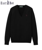 【イーストボーイ/EASTBOY】のセーター 綿 7G ニット 女子 制服 スクール 人気、トレンドファッション・服の通販 founy(ファニー) ファッション Fashion レディースファッション Fashion for Women トップス・カットソー Cut & Sew Tops ニット Knit Tops & Sweaters セーター Sweater, Knitwear タンブラー Tumbler, Travel Mug 長袖 Long Sleeve, Full Sleeve ポケット Pocket, Pocket Detail おすすめ Recommended / Our Picks thumbnail ブラック×レッド|ID: prp329100004736666 ipo3291000000034623282