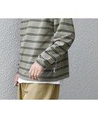 【シップス フォー ウィメン/SHIPS】の【SHIPS any別注】sports wear レトロ カラー ボーダー Tシャツ (ロンT) ライトグリーン|ID: prp329100004736690 ipo3291000000034286703