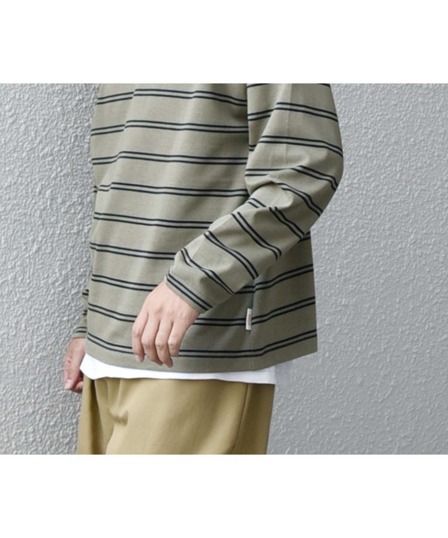 【シップス フォー ウィメン/SHIPS】の【SHIPS any別注】sports wear レトロ カラー ボーダー Tシャツ (ロンT) インテリア・キッズ・メンズ・レディースファッション・服の通販 founy(ファニー)  ファッション Fashion レディースファッション Fashion for Women トップス・カットソー Cut & Sew Tops シャツ・ブラウス・オフィスカジュアル Elegant Blouses & Button-Ups ロングTシャツ・Tシャツ Longline T-Shirts & Tees パープル Purple, Violet フィット Fit, Slim Fit ボーダー Border, Stripe 別注 Limited Edition, Custom Order リラックス Relax, Relaxed Fit ワンポイント One Point, Statement Accent おすすめ Recommended / Our Picks ライトグリーン|ID: prp329100004736690 ipo3291000000034286703