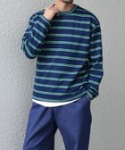【シップス フォー ウィメン/SHIPS】の【SHIPS any別注】sports wear レトロ カラー ボーダー Tシャツ (ロンT) ブルー|ID: prp329100004736690 ipo3291000000034286705
