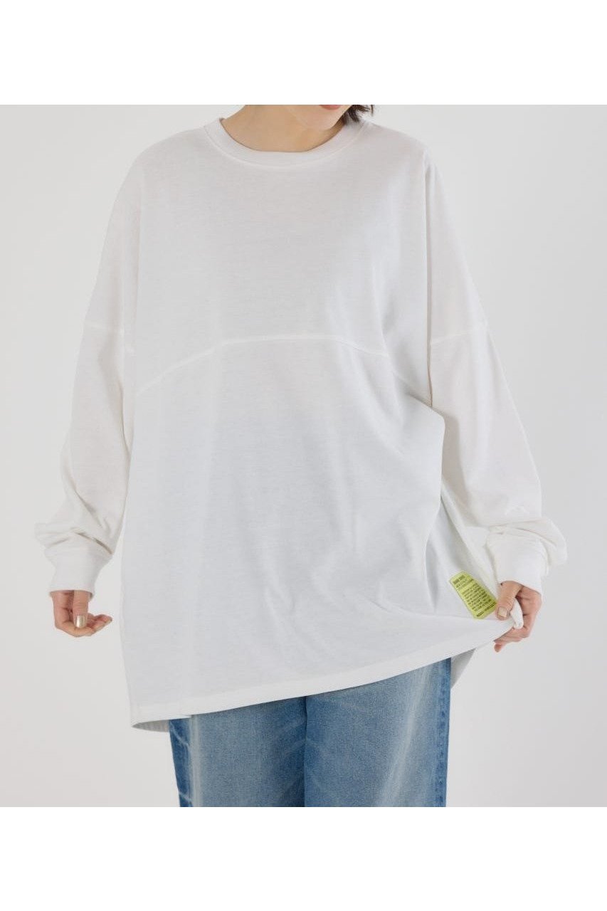 【ロデオクラウンズワイドボウル/RODEO CROWNS WIDE BOWL】の【UNISEX】SHARE ビッグフットボール L/S Tシャツ 人気、トレンドファッション・服の通販 founy(ファニー) 　ファッション　Fashion　レディースファッション　Fashion for Women　トップス・カットソー　Cut & Sew Tops　シャツ・ブラウス・オフィスカジュアル　Elegant Blouses & Button-Ups　ロングTシャツ・Tシャツ　Longline T-Shirts & Tees　ユニセックス　Unisex, Genderless　おすすめ　Recommended / Our Picks　スキニー　Skinny, Slim Fit　ビッグ　Big, Oversized　ボトム　Bottoms, Lower Wear　レギンス　Leggings, Stretch Pants　 other-1|ID: prp329100004736712 ipo3291000000034286925