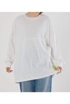 【ロデオクラウンズワイドボウル/RODEO CROWNS WIDE BOWL】の【UNISEX】SHARE ビッグフットボール L/S Tシャツ 人気、トレンドファッション・服の通販 founy(ファニー) ファッション Fashion レディースファッション Fashion for Women トップス・カットソー Cut & Sew Tops シャツ・ブラウス・オフィスカジュアル Elegant Blouses & Button-Ups ロングTシャツ・Tシャツ Longline T-Shirts & Tees ユニセックス Unisex, Genderless おすすめ Recommended / Our Picks スキニー Skinny, Slim Fit ビッグ Big, Oversized ボトム Bottoms, Lower Wear レギンス Leggings, Stretch Pants thumbnail O/WHT1|ID: prp329100004736712 ipo3291000000034286927