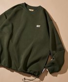 【フリークスストア/FREAK'S STORE】のビッグシルエット スピンドル ダンボール ワンポイントロゴ クルーネックスウェット 25AW オリーブ|ID: prp329100004736755 ipo3291000000034215718