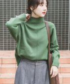 【アイテムズアーバンリサーチ/ITEMS URBAN RESEARCH】の『洗濯可/毛玉防止』ハイネックワイドニット 人気、トレンドファッション・服の通販 founy(ファニー) ファッション Fashion レディースファッション Fashion for Women トップス・カットソー Cut & Sew Tops ニット Knit Tops & Sweaters 2025年 2025 2025-2026秋冬・A/W Autumn/Winter 2025–26 AW25–26 冬 Winter / This Winter ハイネック High Neck, Mock Neck ベーシック Basic, Essential リラックス Relax, Relaxed Fit 人気 Popular, Best Seller A/W・秋冬 Autumn/Winter thumbnail GRN|ID: prp329100004736782 ipo3291000000034872138