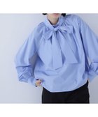 【ナチュラル ビューティー ベーシック/NATURAL BEAUTY BASIC】のハイネックリボンボウブラウス 人気、トレンドファッション・服の通販 founy(ファニー) ファッション Fashion レディースファッション Fashion for Women トップス・カットソー Cut & Sew Tops シャツ・ブラウス・オフィスカジュアル Elegant Blouses & Button-Ups クラシカル Classical, Vintage-Inspired ハイネック High Neck, Mock Neck フロント Front, Front Design thumbnail ブルー|ID: prp329100004736816 ipo3291000000034690417