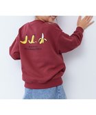 【デビロック/devirock / KIDS】のデビラボ BOXシルエット プリント トレーナー トレーナー トップス 25AW 012-バナナ-ボルドー|ID: prp329100004736817 ipo3291000000034565066