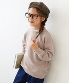 【デビロック/devirock / KIDS】の無地 ゆったりスウェットトレーナー トレーナー トップス 25AW 人気、トレンドファッション・服の通販 founy(ファニー) ファッション Fashion キッズファッション Fashion for Kids トップス・カットソー Cut & Sew Tops シンプル Simple, Minimal トレーナー Sweatshirt, Trainer フレア Flare, Flared 無地 Plain, Solid Color 2025年 2025 2025-2026秋冬・A/W Autumn/Winter 2025–26 AW25–26 thumbnail ピンクベージュ|ID: prp329100004736818 ipo3291000000034216089