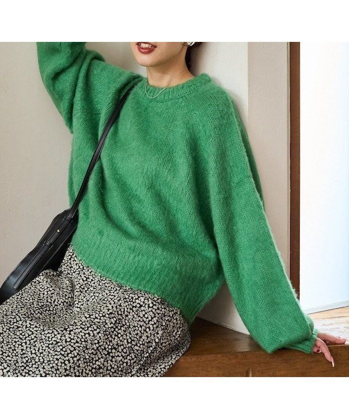 【フリークスストア/FREAK'S STORE】のカラー シャギー ニット ショート プルオーバー【限定展開】 25AW インテリア・キッズ・メンズ・レディースファッション・服の通販 founy(ファニー) ファッション Fashion レディースファッション Fashion for Women トップス・カットソー Cut & Sew Tops ニット Knit Tops & Sweaters カジュアルプルオーバー・ニットトップス Pullovers & Knit Tops / Casual Pullovers 2025年 2025 2025-2026秋冬・A/W Autumn/Winter 2025–26 AW25–26 冬 Winter / This Winter イエロー Yellow ショルダー Shoulder, Shoulder Strap ショート Short, Short Length ドロップ Drop Shoulder, Dropped Style バランス Balance, Style Balance A/W・秋冬 Autumn/Winter グリーン|ID: prp329100004736899 ipo3291000000034548111