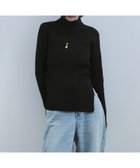 【アダム エ ロペ/ADAM ET ROPE'】の【WEB限定】・【定番人気】ハイネックラメニットプルオーバー 人気、トレンドファッション・服の通販 founy(ファニー) ファッション Fashion レディースファッション Fashion for Women トップス・カットソー Cut & Sew Tops ニット Knit Tops & Sweaters カジュアルプルオーバー・ニットトップス Pullovers & Knit Tops / Casual Pullovers ウォッシャブル Machine Washable シンプル Simple, Minimal スラックス Slacks, Dress Pants スリット Slit, Slit Detail デニム Denim, Jeans Material 定番 Standard, Basic Item 人気 Popular, Best Seller ハイネック High Neck, Mock Neck フロント Front, Front Design ベーシック Basic, Essential ポケット Pocket, Pocket Detail A/W・秋冬 Autumn/Winter 2026年 2026 thumbnail ブラック(01)|ID: prp329100004736945 ipo3291000000034883834