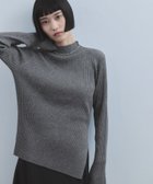 【アダム エ ロペ/ADAM ET ROPE'】の【WEB限定】・【定番人気】ハイネックラメニットプルオーバー 人気、トレンドファッション・服の通販 founy(ファニー) ファッション Fashion レディースファッション Fashion for Women トップス・カットソー Cut & Sew Tops ニット Knit Tops & Sweaters カジュアルプルオーバー・ニットトップス Pullovers & Knit Tops / Casual Pullovers ウォッシャブル Machine Washable シンプル Simple, Minimal スラックス Slacks, Dress Pants スリット Slit, Slit Detail デニム Denim, Jeans Material 定番 Standard, Basic Item 人気 Popular, Best Seller ハイネック High Neck, Mock Neck フロント Front, Front Design ベーシック Basic, Essential ポケット Pocket, Pocket Detail A/W・秋冬 Autumn/Winter 2026年 2026 thumbnail グレー系(09)|ID: prp329100004736945 ipo3291000000034883835