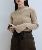 【アダム エ ロペ/ADAM ET ROPE'】の【WEB限定】・【定番人気】ハイネックラメニットプルオーバー 人気、トレンドファッション・服の通販 founy(ファニー) ファッション Fashion レディースファッション Fashion for Women トップス・カットソー Cut & Sew Tops ニット Knit Tops & Sweaters カジュアルプルオーバー・ニットトップス Pullovers & Knit Tops / Casual Pullovers ウォッシャブル Machine Washable シンプル Simple, Minimal スラックス Slacks, Dress Pants スリット Slit, Slit Detail デニム Denim, Jeans Material 定番 Standard, Basic Item 人気 Popular, Best Seller ハイネック High Neck, Mock Neck フロント Front, Front Design ベーシック Basic, Essential ポケット Pocket, Pocket Detail A/W・秋冬 Autumn/Winter 2026年 2026 thumbnail ベージュ(27)|ID: prp329100004736945 ipo3291000000034883837