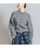 【ユナイテッドアローズ/UNITED ARROWS】の透かし編み クルーネック ニットプルオーバー MD.GRAY|ID: prp329100004737035 ipo3291000000034776109