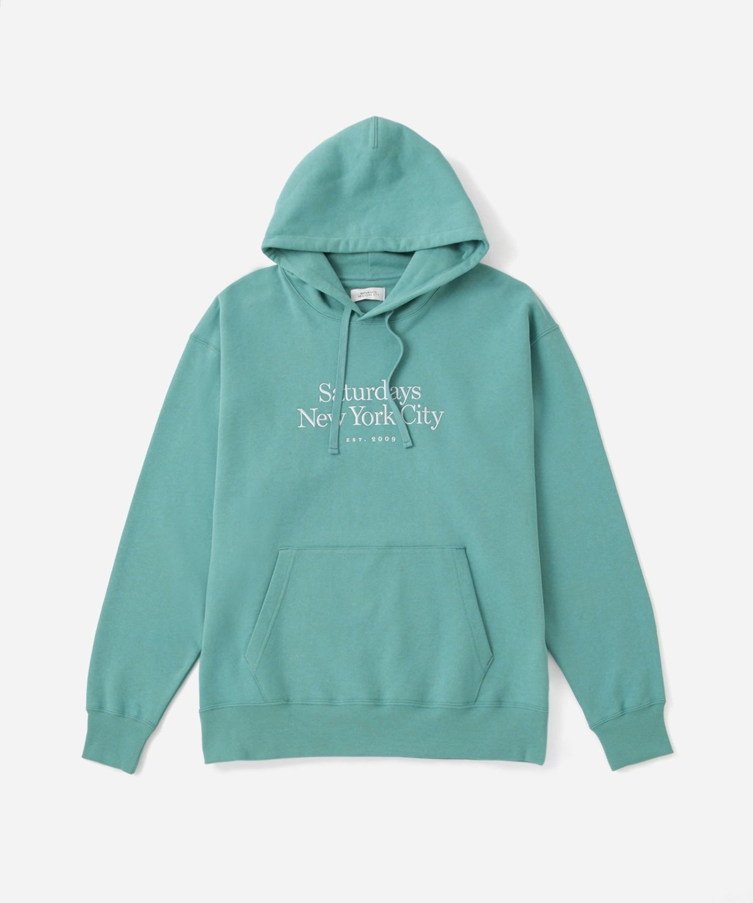 【サタデイズ ニューヨークシティ/SATURDAYS NYC】のDitch Miller Standard Hoodie インテリア・キッズ・メンズ・レディースファッション・服の通販 founy(ファニー)  ファッション Fashion レディースファッション Fashion for Women スタンダード Standard, Basic フィット Fit, Slim Fit フロント Front, Front Design 定番 Standard, Basic Item ターコイズ(49)|ID: prp329100004737068 ipo3291000000034372446