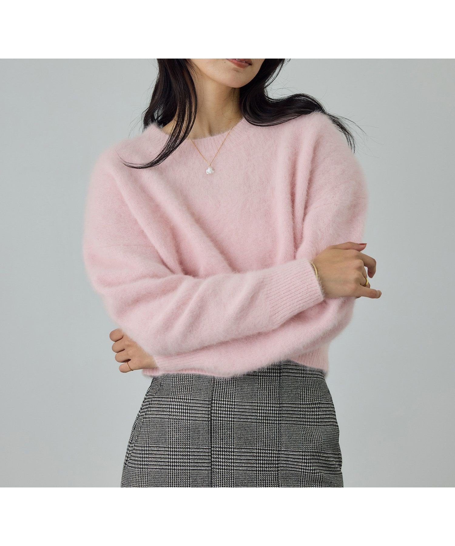 【ロペ/ROPE'】のフォックスカシミヤニットプルオーバー/イージーケア・アンサンブル対応 インテリア・キッズ・メンズ・レディースファッション・服の通販 founy(ファニー) 　ファッション　Fashion　レディースファッション　Fashion for Women　トップス・カットソー　Cut & Sew Tops　ニット　Knit Tops & Sweaters　アンサンブルニット　Knit Ensembles & Twin Sets　カジュアルプルオーバー・ニットトップス　Pullovers & Knit Tops / Casual Pullovers　おすすめ　Recommended / Our Picks　なめらか　Smooth, Silky Texture　アンサンブル　Ensemble Set　カーディガン　Cardigan, Knitwear　コンパクト　Compact, Small Size　シンプル　Simple, Minimal　ストレート　Straight, Straight Cut　バランス　Balance, Style Balance　フェミニン　Feminine, Girly　プリーツ　Pleats, Pleated　ポケット　Pocket, Pocket Detail　リラックス　Relax, Relaxed Fit　エレガント 上品　Elegant　ピンク系(65)|ID: prp329100004737089 ipo3291000000034966702