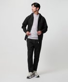 【ビューティ&ユース ユナイテッドアローズ/BEAUTY&YOUTH / UNITED ARROWS / MEN】の【WEB限定 WARDROBE SMART】ダブルニット ジップパーカー/セットアップ対応 BLACK|ID: prp329100004737162 ipo3291000000034352317