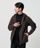 【ビューティ&ユース ユナイテッドアローズ/BEAUTY&YOUTH / UNITED ARROWS / MEN】の【WEB限定 WARDROBE SMART】ダブルニット ジップパーカー/セットアップ対応 DK.BROWN|ID: prp329100004737162 ipo3291000000034352324
