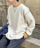 【シーピーシーエム/CPCM】のリブ配色ステッチワッフルプルオーバー 人気、トレンドファッション・服の通販 founy(ファニー) ファッション Fashion レディースファッション Fashion for Women トップス・カットソー Cut & Sew Tops カジュアルプルオーバー・ニットトップス Pullovers & Knit Tops / Casual Pullovers おすすめ Recommended / Our Picks スリット Slit, Slit Detail ロング Long, Long-Length ワッフル Waffle, Waffle Knit thumbnail アイボリー|ID: prp329100004737169 ipo3291000000034578020