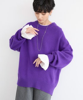 【バンヤードストーム/BARNYARDSTORM】のAQUAクループルオーバー 人気、トレンドファッション・服の通販 founy(ファニー) ファッション Fashion レディースファッション Fashion for Women トップス・カットソー Cut & Sew Tops カジュアルプルオーバー・ニットトップス Pullovers & Knit Tops / Casual Pullovers インナー Innerwear タイトスカート Pencil Skirt, Tight Skirt フェミニン Feminine, Girly ベーシック Basic, Essential マニッシュ Mannish, Boyish ワイド Wide, Wide Fit |ID:prp329100004737173