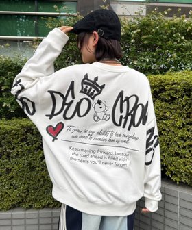 【ロデオクラウンズワイドボウル/RODEO CROWNS WIDE BOWL】の(UNISEX)BRIDGE BEARスウェットトップス 人気、トレンドファッション・服の通販 founy(ファニー) ファッション Fashion レディースファッション Fashion for Women トップス・カットソー Cut & Sew Tops レディースパーカー・カジュアルフーディー Casual Hoodies & Sweatshirts スウェット・クルーネックトップス Sweatshirts & Crewnecks / Relaxed Fit Sweat Tops ユニセックス Unisex, Genderless キャラクター Character, Licensed Characters スウェット / スエット Sweatshirt, Sweatwear デニム Denim, Jeans Material フェミニン Feminine, Girly フレア Flare, Flared プリント Print, Printed Pattern ワイド Wide, Wide Fit ワンポイント One Point, Statement Accent |ID:prp329100004737200