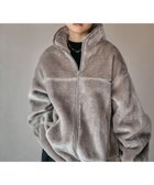 【レプシィム ローリーズファーム/LEPSIM LOWRYS FARM】のドロストマイクロファーブルゾン 人気、トレンドファッション・服の通販 founy(ファニー) ファッション Fashion レディースファッション Fashion for Women アウター Coat / Outerwear Collection ブルゾンジャケット・スポーティアウター Blouson Jackets おすすめ Recommended / Our Picks チェック Check, Plaid, Tartan フレア Flare, Flared ブルゾン Blouson, Bomber Jacket thumbnail グレージュ12|ID: prp329100004737283 ipo3291000000034945676