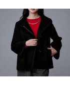 【アンタイトル/UNTITLED】の【着回しが効く/オンオフアウター】ウールショートコート ブラック|ID: prp329100004737294 ipo3291000000034362289