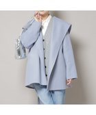 【ナノ ユニバース/nano universe】のSUPER110blend リバーショールミディコート L.ブルー1|ID:prp329100004737330