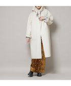 【ナノ ユニバース/nano universe】のSUPER110blend リバーノーカラーロングコート アイボリー7|ID:prp329100004737332